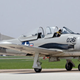 T-28A warbird performing at Naval Air Station Joint Reserve Base Fort Worth. (Tim Shaffer)